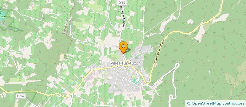 localisation de l'entreprise AMELIE & KILIAN INVESTISSEMENT  VILLES-SUR-AUZON