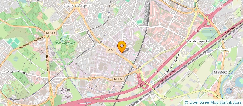 localisation de l'entreprise AMELIE NADALINI SAS à MONTPELLIER