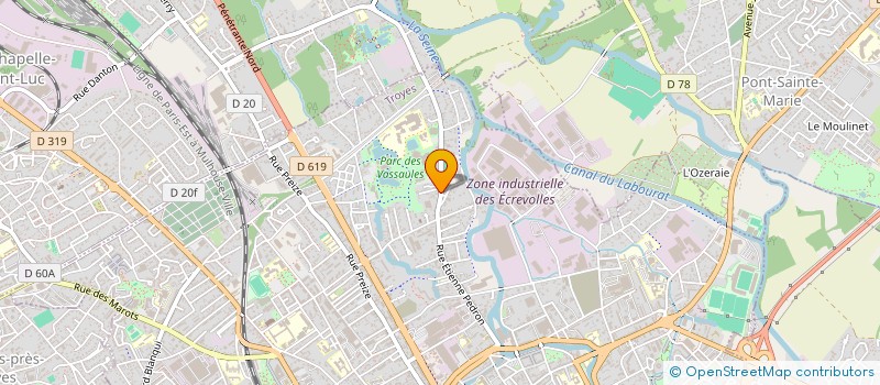 localisation de l'entreprise AMELIEN à TROYES