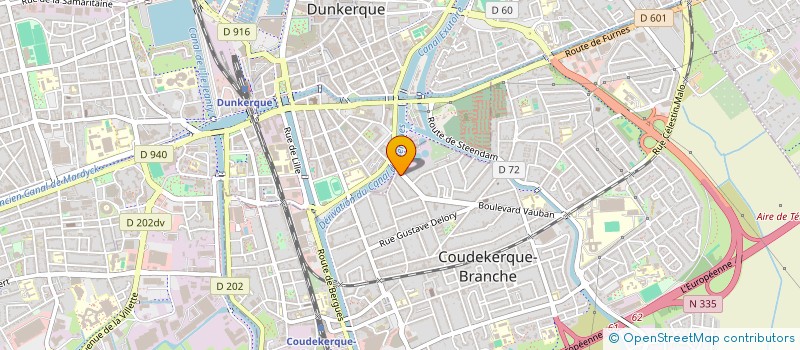 localisation de l'entreprise AMELIM 31  COUDEKERQUE-BRANCHE