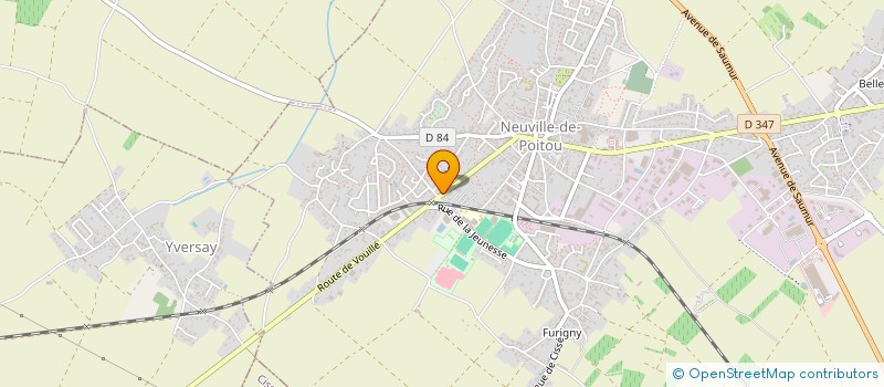 localisation de l'entreprise AMELIMMO  NEUVILLE-DE-POITOU