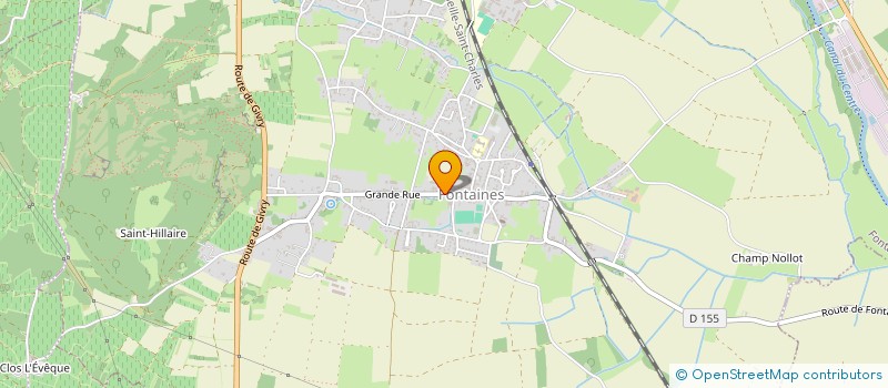 localisation de l'entreprise AMELIN à RULLY