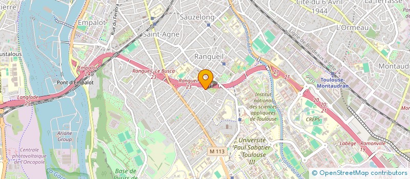 localisation de l'entreprise AMELINA à TOULOUSE