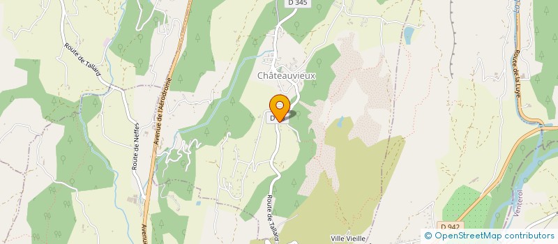 localisation de l'entreprise AMELINE 05  CHATEAUVIEUX