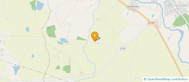 localisation de l'entreprise AMELINE à JOUSSE