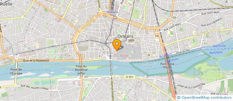 localisation de l'entreprise AMELINESTORE à ORLEANS