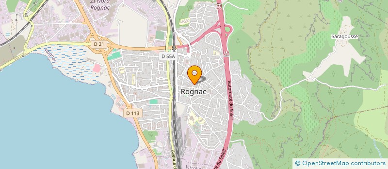 localisation de l'entreprise AMELINK  ROGNAC