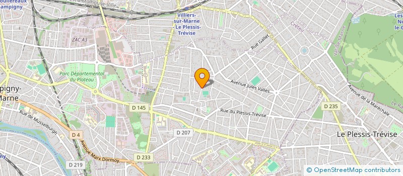 localisation de l'entreprise AMELIOR' HABITAT IDF à CHAMPIGNY-SUR-MARNE