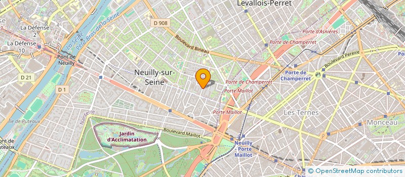 localisation de l'entreprise AMELIOR SERVICES à NEUILLY-SUR-SEINE