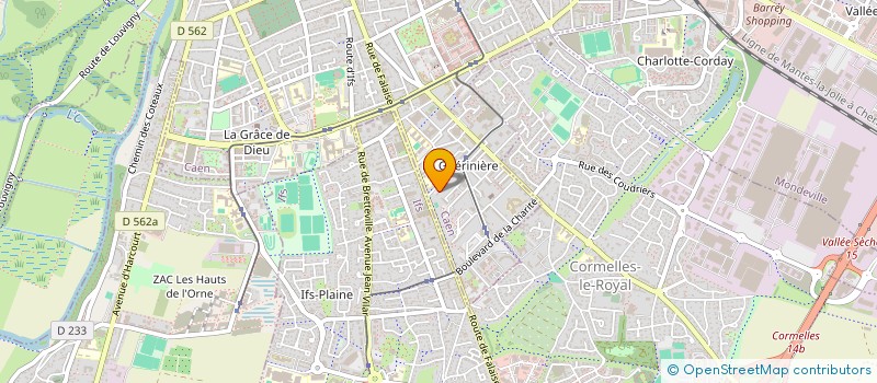 localisation de l'entreprise AMELIORATION DE L'HABITAT à CAEN
