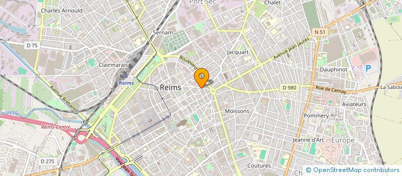 localisation de l'entreprise AMELIORATION DE LA PERFORMANCE ENERGETIQUE ARMESFRILOG LE LAMENTIN à REIMS