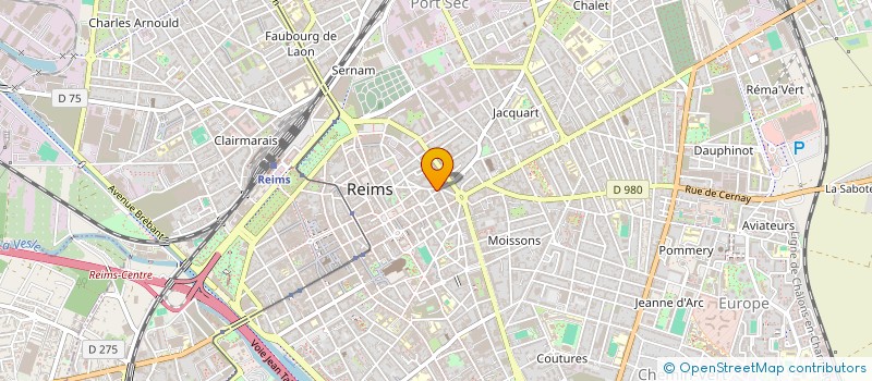 localisation de l'entreprise AMELIORATION DE LA PERFORMANCE ENERGETIQUE ECOMAX CITE MANSARDE CATALOGNE - LE ROBERT à REIMS