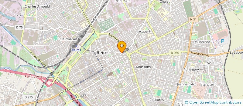 localisation de l'entreprise AMELIORATION DE LA PERFORMANCE ENERGETIQUE ECOMAX MARINA - LE GOSIER à REIMS