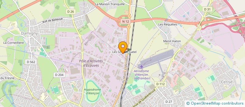 localisation de l'entreprise AMELIORATION DE LHABITAT 61 à VALFRAMBERT
