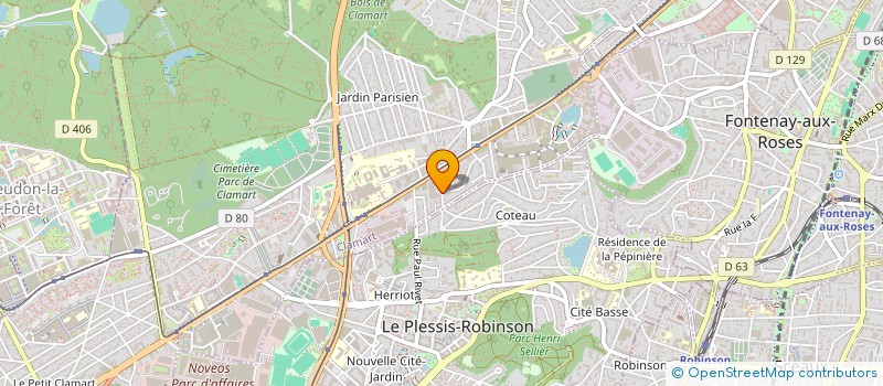 localisation de l'entreprise AMELIORATION DES MAISONS DE FRANCE 92 à CLAMART