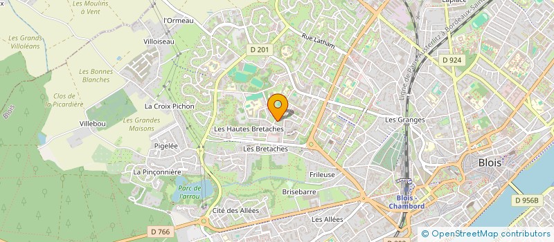 localisation de l'entreprise AMELIORATION ET CONFORT DU PATRIMOINE à BLOIS