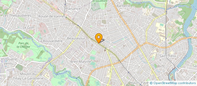 localisation de l'entreprise AMELIORATION RENOV TRAITEMENT HABITAT à NANTES