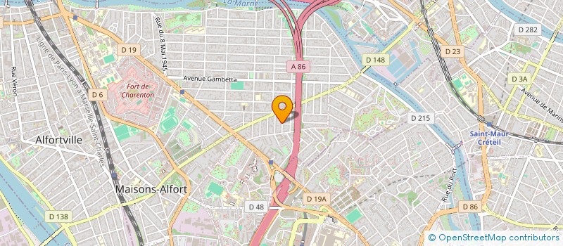 localisation de l'entreprise AMELIORATION RENOVE à MAISONS ALFORT
