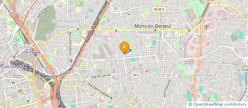 localisation de l'entreprise AMELIORER & DEMOCRATISER LA VIE DANS LA CITE  MONS-EN-BARUL