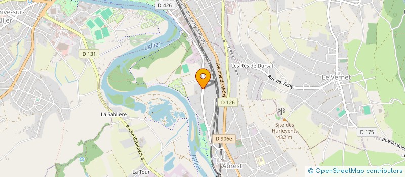 localisation de l'entreprise AMELIS  ABREST