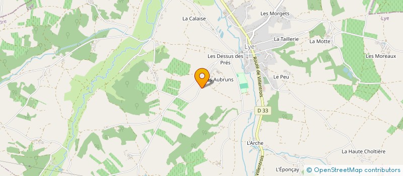 localisation de l'entreprise AMELISA à LYE