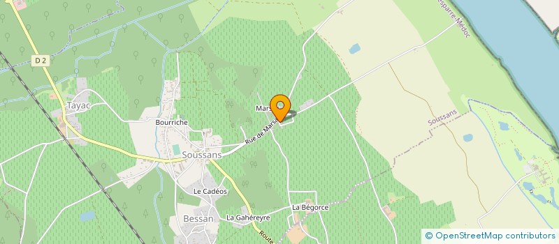 localisation de l'entreprise AMELISE  SOUSSANS