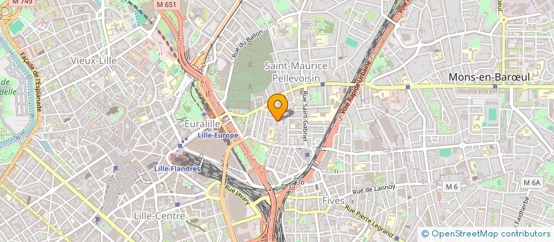 localisation de l'entreprise AMELISE à LILLE