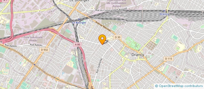 localisation de l'entreprise AMELLAL IMMO à DRANCY