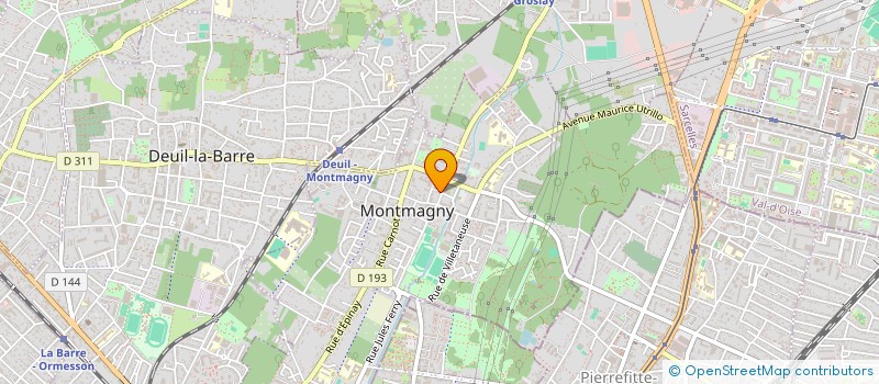 localisation de l'entreprise AMELLYS CONSULTING  MONTMAGNY