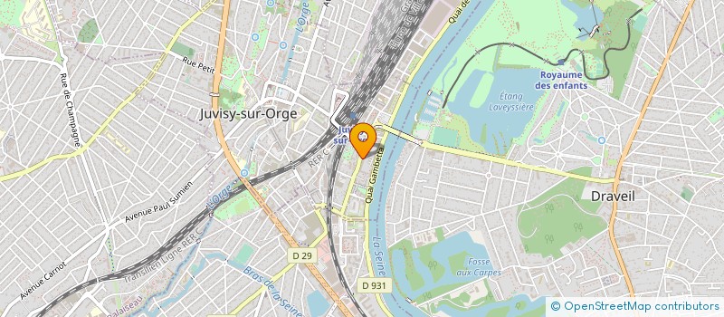 localisation de l'entreprise AMELOGENINE à JUVISY-SUR-ORGE