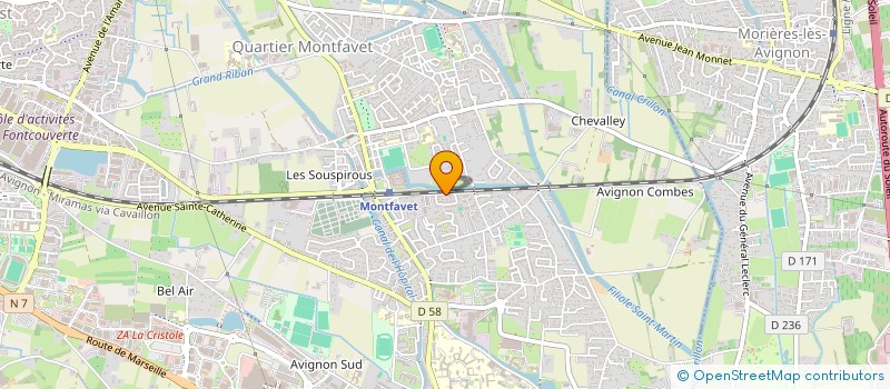 localisation de l'entreprise AMELOU à AVIGNON