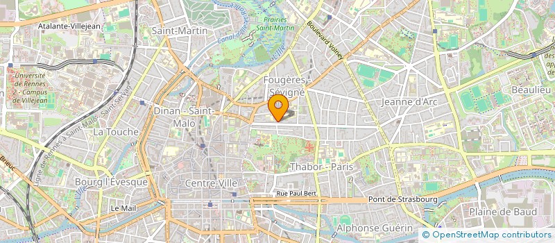 localisation de l'entreprise AMELY  RENNES