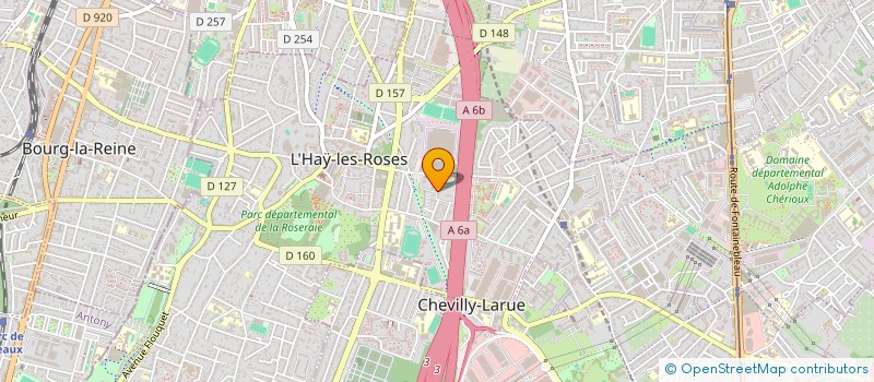 localisation de l'entreprise AMELY CONSULTING  L'HAY-LES-ROSES