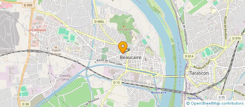 localisation de l'entreprise AMELYA  BEAUCAIRE