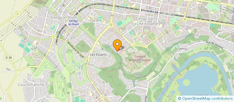 localisation de l'entreprise AMEM SOLUTIONS  CERGY