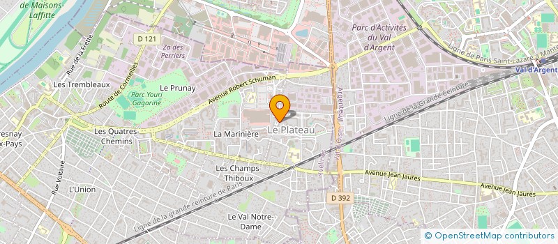 localisation de l'entreprise AMEN NET à SARTROUVILLE