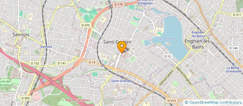 localisation de l'entreprise AMEN PRO  SAINT-GRATIEN