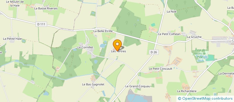 localisation de l'entreprise AMEN-TOI !  VALLONS-DE-L'ERDRE