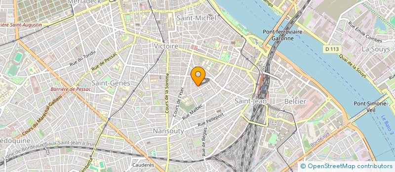 localisation de l'entreprise AMEN TRANSPORT  BORDEAUX