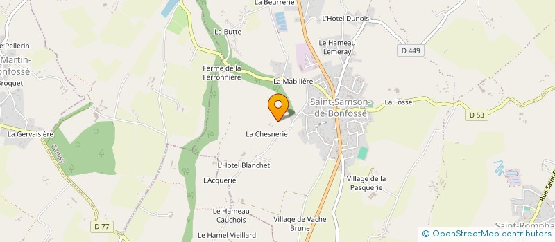 localisation de l'entreprise AMENA  BOURGVALLEES
