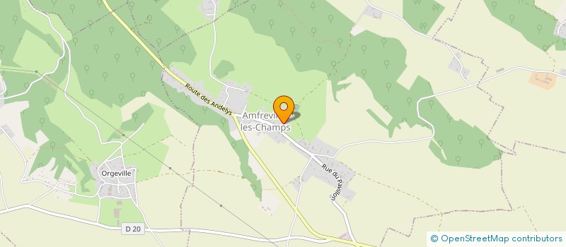 localisation de l'entreprise AMENA'CHASSE à FRENELLES-EN-VEXIN
