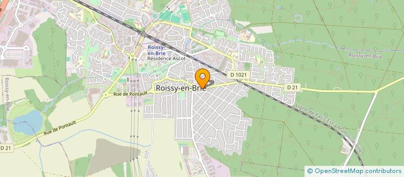localisation de l'entreprise AMENAG ECONOM CUISINE SALLE DE BAIN à ROISSY-EN-BRIE