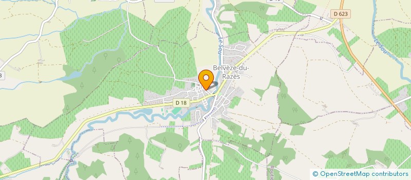 localisation de l'entreprise AMENAG MENUIS CHAUFFAGE DUMUIS SARL  BELVEZE-DU-RAZES