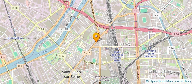 localisation de l'entreprise AMENAG RESTAURAT TRAVAUX SCE EQUIPEMENT à SAINT-DENIS