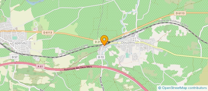 localisation de l'entreprise AMENAG VALORISATION ESPACE NATUREL  PUICHERIC