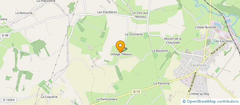 localisation de l'entreprise AMENAGE HOME  CERENCES