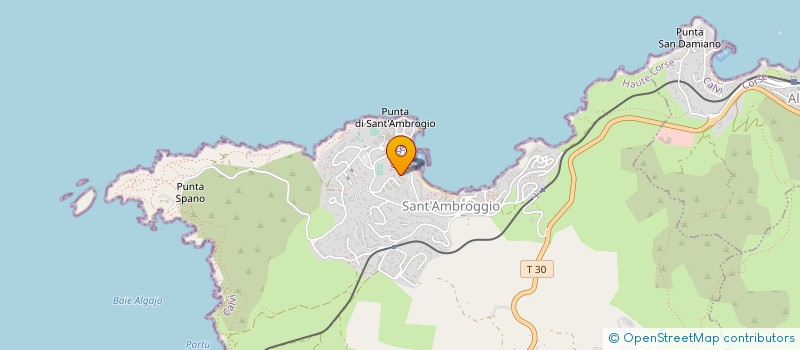 localisation de l'entreprise AMENAGEMENT ASSISTANCE EXPLOITATION à CALVI