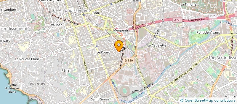 localisation de l'entreprise AMENAGEMENT BUREAU CONCEPT DESIGN à MARSEILLE