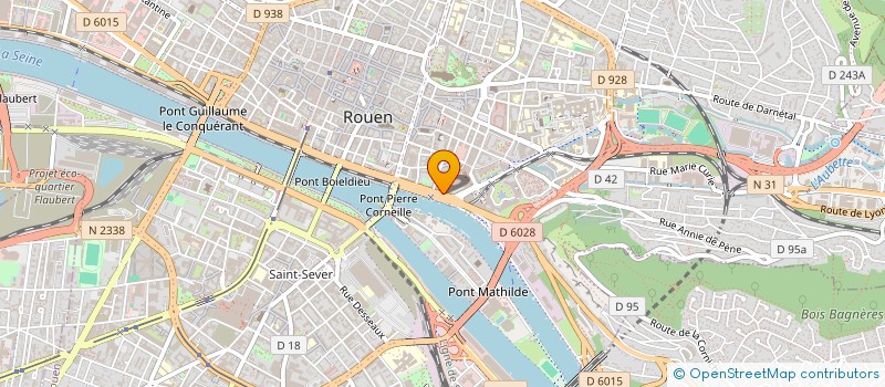 localisation de l'entreprise AMENAGEMENT BUREAU SYSTEME  ROUEN