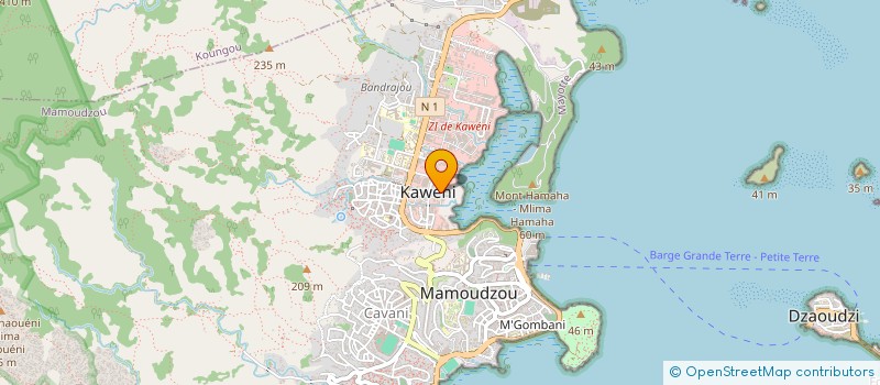 localisation de l'entreprise AMENAGEMENT CONSEIL à MAMOUDZOU